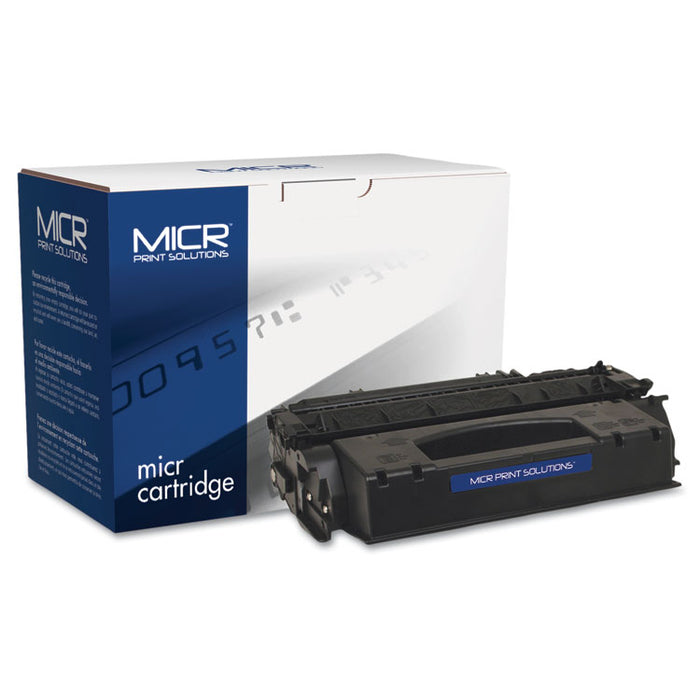Compatible Q7553X(M) (53XM) High-Yield MICR Toner, 7000 Page-Yield, Black