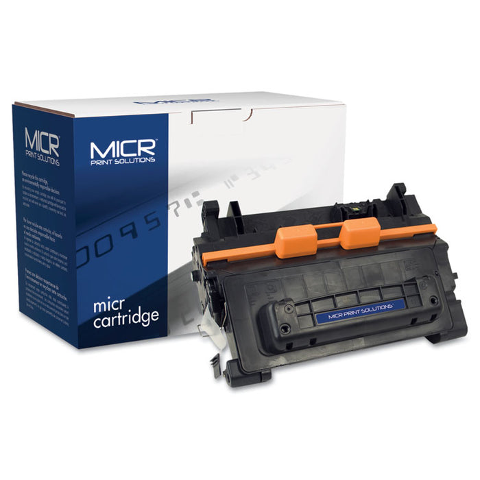 Compatible CC364A(M) (64AM) MICR Toner, 10000 Page-Yield, Black