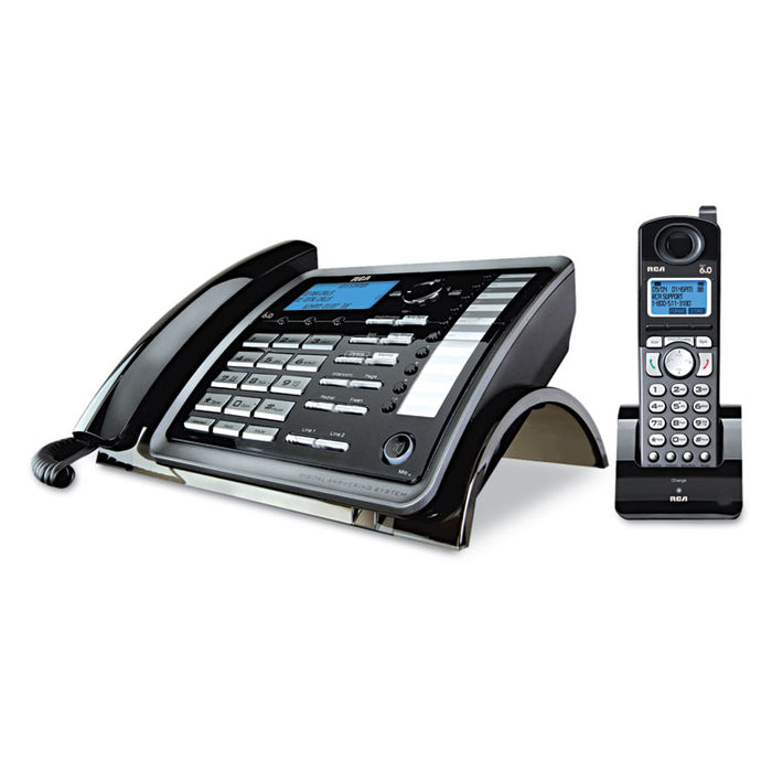 ViSYS 25255RE2 Two-Line Corded/Cordless Phone System with Answering System