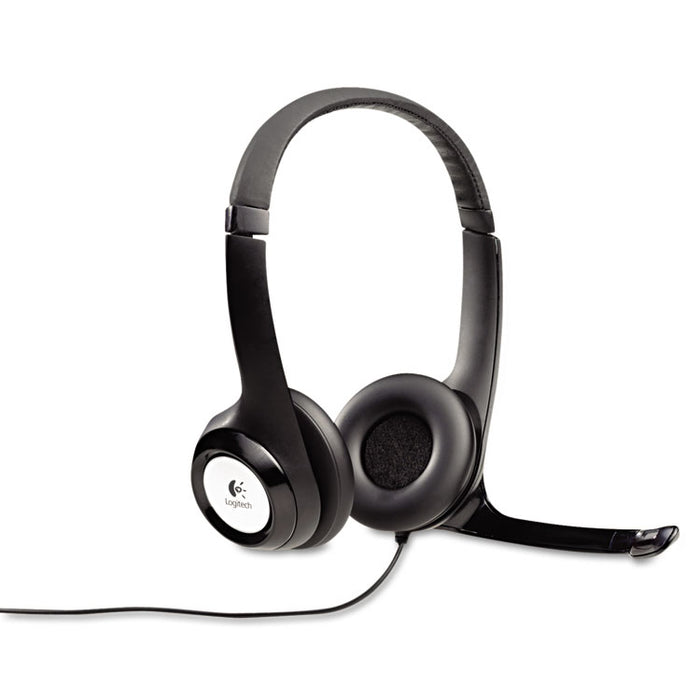 H390 USB Headset w/Noise-Canceling Microphone