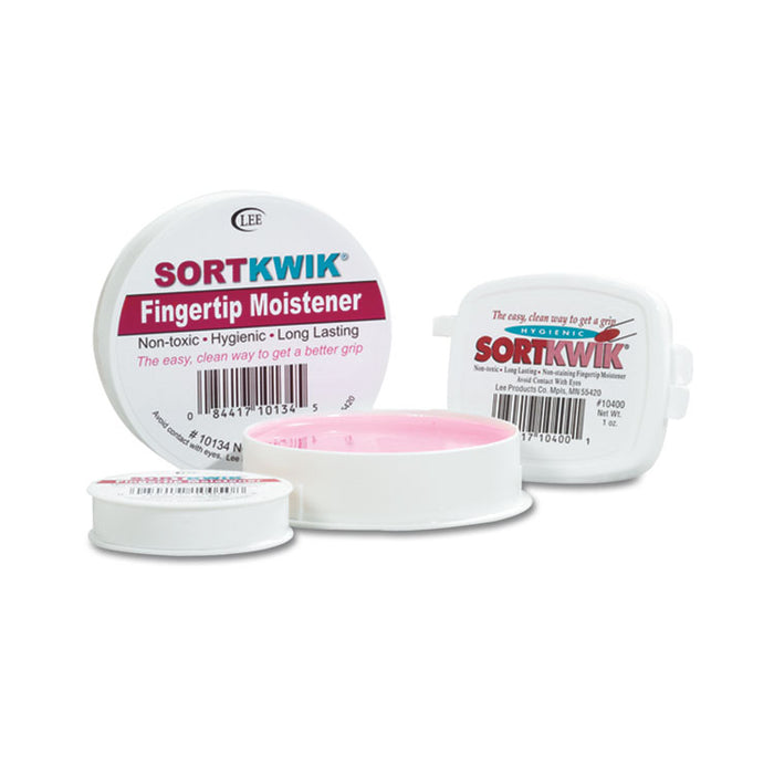 Sortkwik Fingertip Moisteners, 0.38 oz, Pink