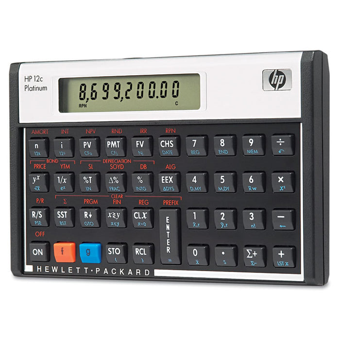 12c Platinum Financial Calculator, 10-Digit LCD