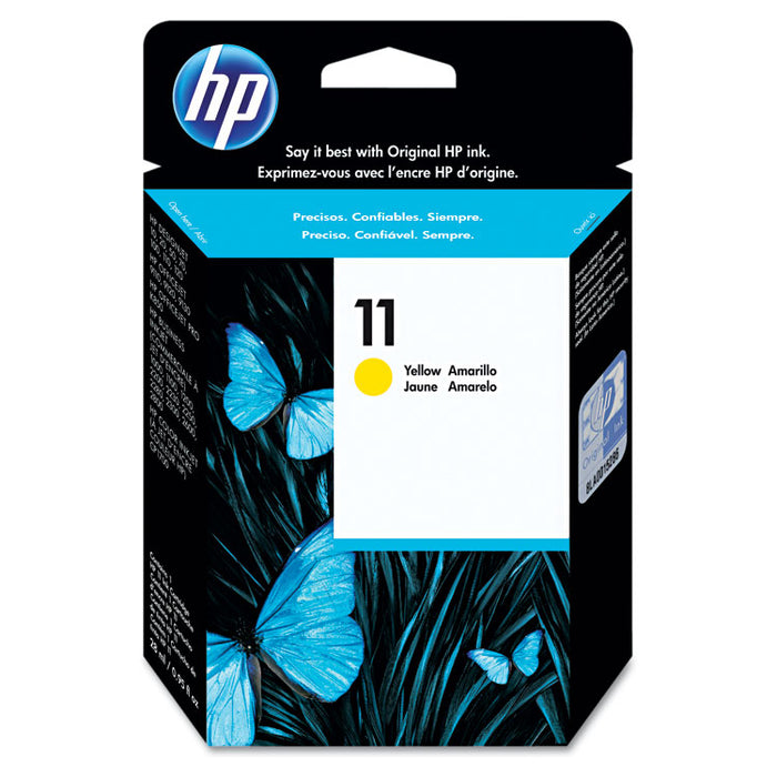 HP 11, (C4838A) Yellow Original Ink Cartridge