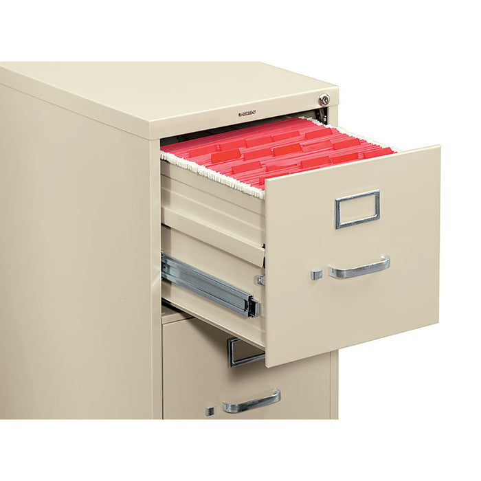 210 Series Vertical File, 5 Legal-Size File Drawers, Putty, 18.25" x 28.5" x 60"