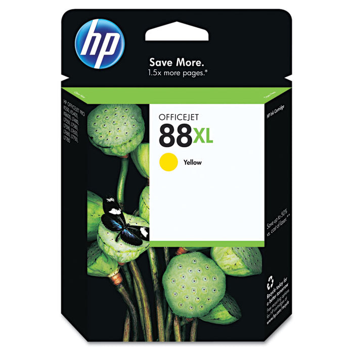 HP 88XL, (C9393AN) High Yield Yellow Original Ink Cartridge
