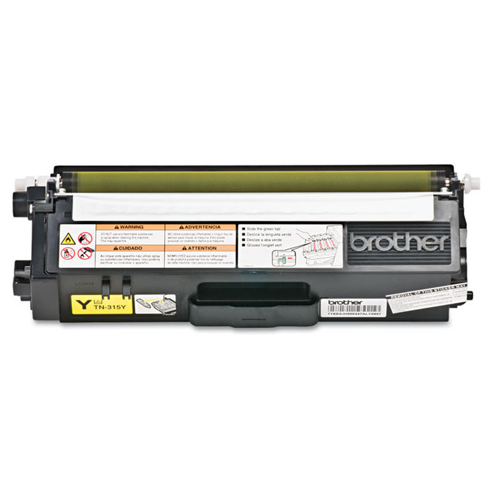 TN315Y High-Yield Toner, 3,500 Page-Yield, Yellow