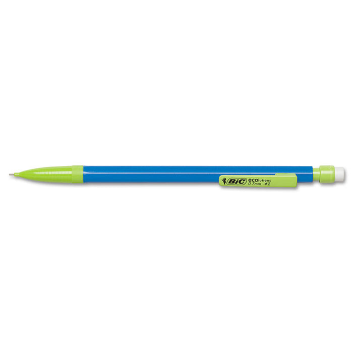 Xtra Smooth Mechanical Pencil, 0.7 mm, HB (#2.5), Black Lead, Assorted Barrel Colors, Dozen