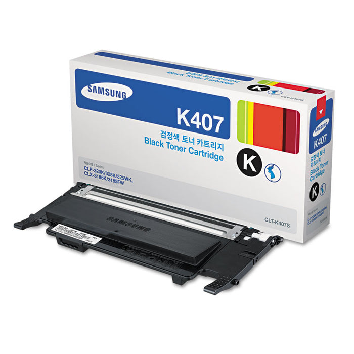 SU134A (CLT-K407S) Toner, 1,500 Page-Yield, Black