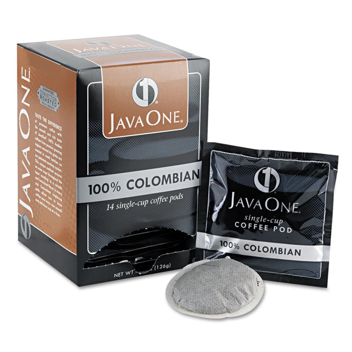 Coffee Pods, Colombian Supremo, Single Cup, 14/Box