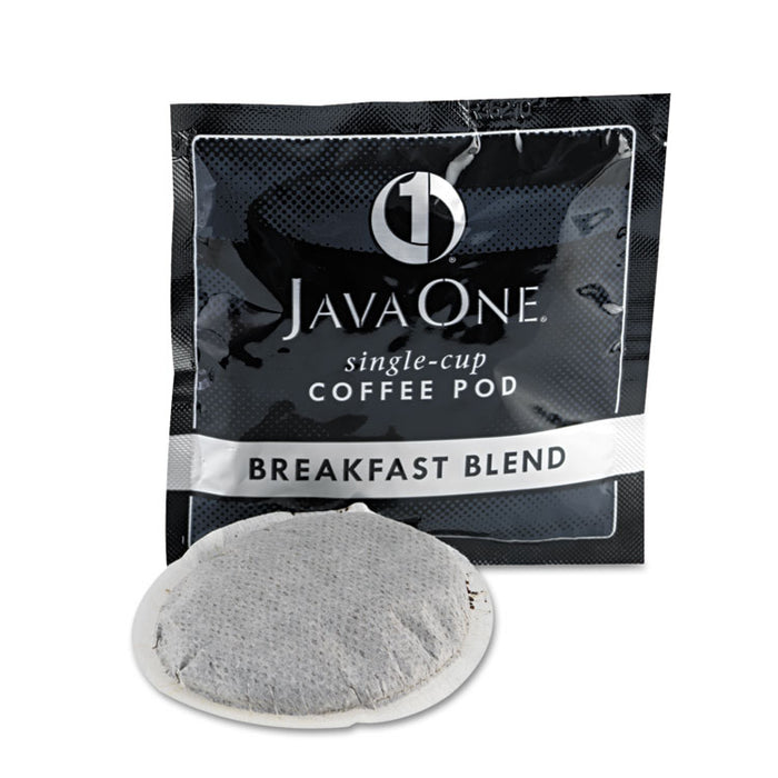 Coffee Pods, Breakfast Blend, Single Cup, 14/Box