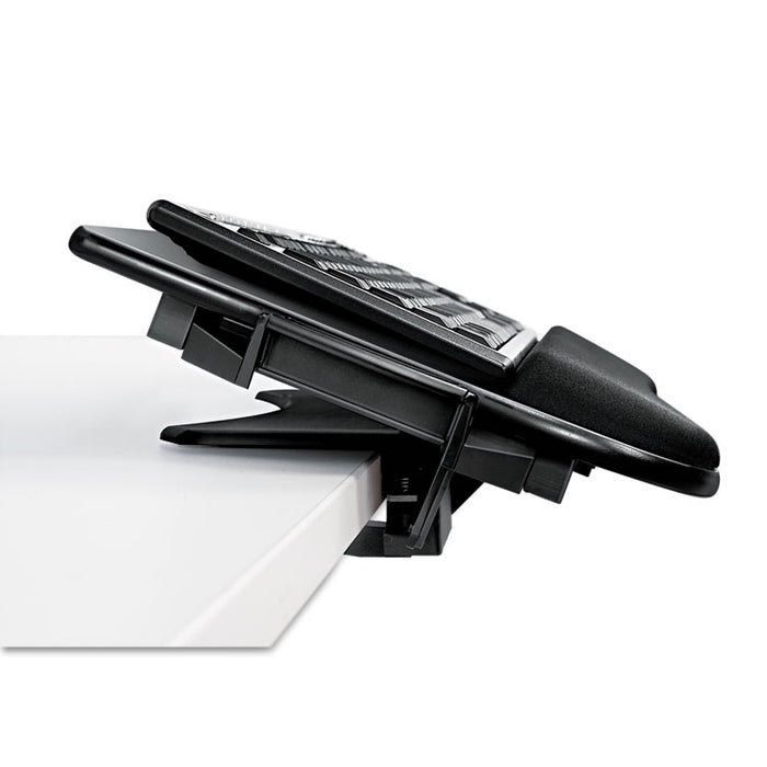 Tilt 'n Slide Keyboard Manager with Comfort Glide, 19.5w x 11.5d, Black