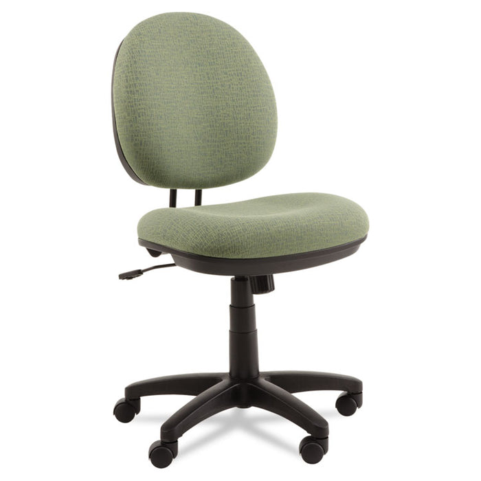 Alera Interval Series Swivel/Tilt Task Chair, Supports up to 275 lbs., Parrot Green Seat/Parrot Green Back, Black Base