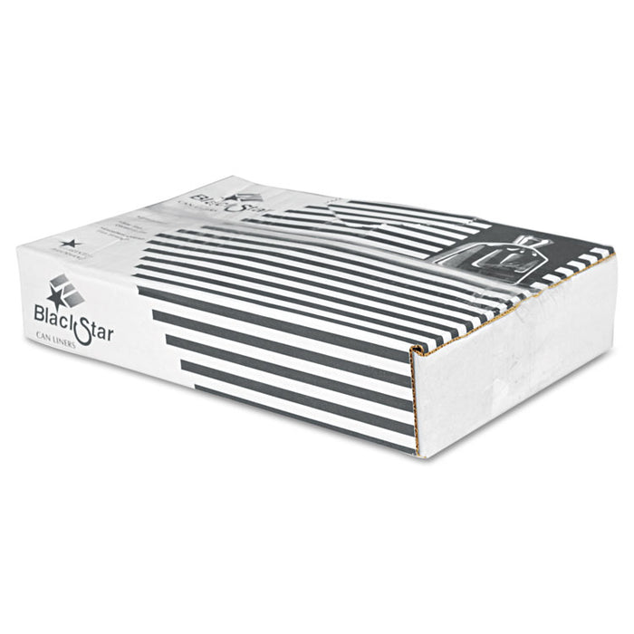 Sanitary Napkin Plastic Liner Bags, 17", Black, 1,000/Carton