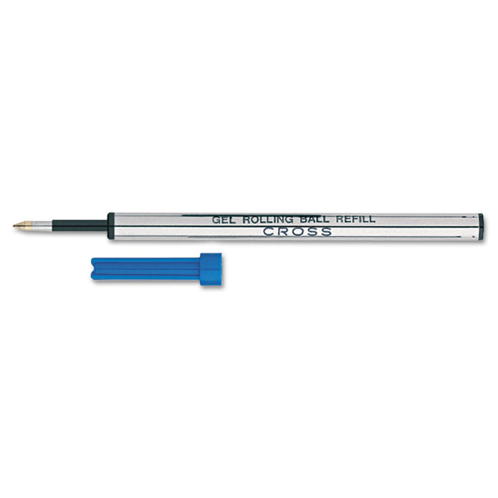 Refill for Cross Selectip Gel Roller Ball Pens, Medium Conical Tip, Blue Ink