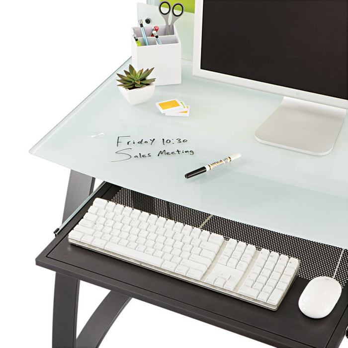 Xpressions Keyboard Tray, Steel, 23.5w x 15.25d, Black