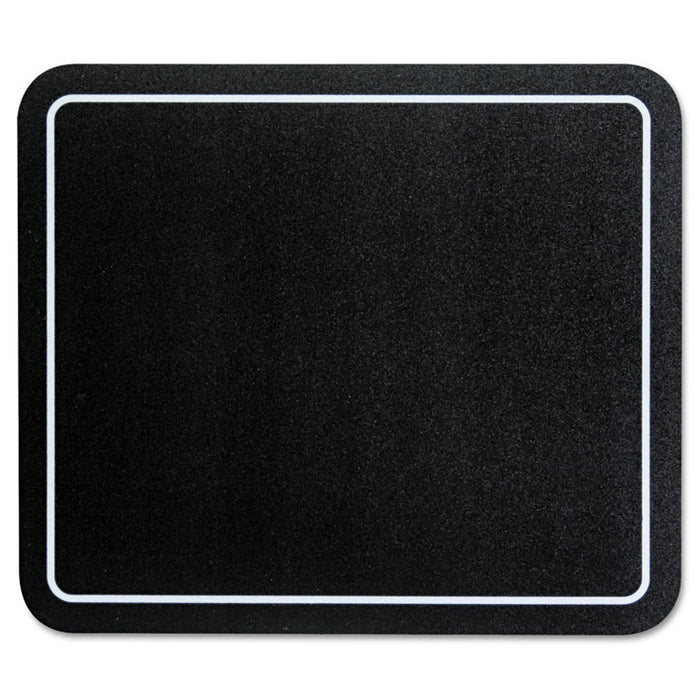 Optical Mouse Pad, 9 x 7.75, Black