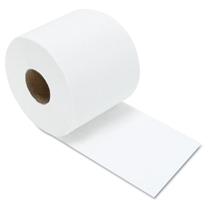 Pacific Blue Basic Embossed Bathroom Tissue, Septic Safe, 1-Ply, White, 550 Sheets/Roll, 40 Rolls/Carton