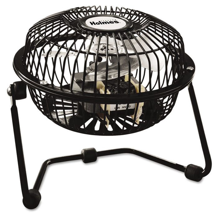 Mini High Velocity Personal Fan, One-Speed, Black