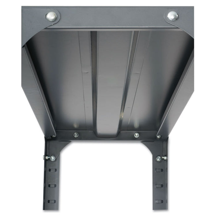 Commercial Steel Shelving Unit, Six-Shelf, 36w x 24d x 75h, Dark Gray