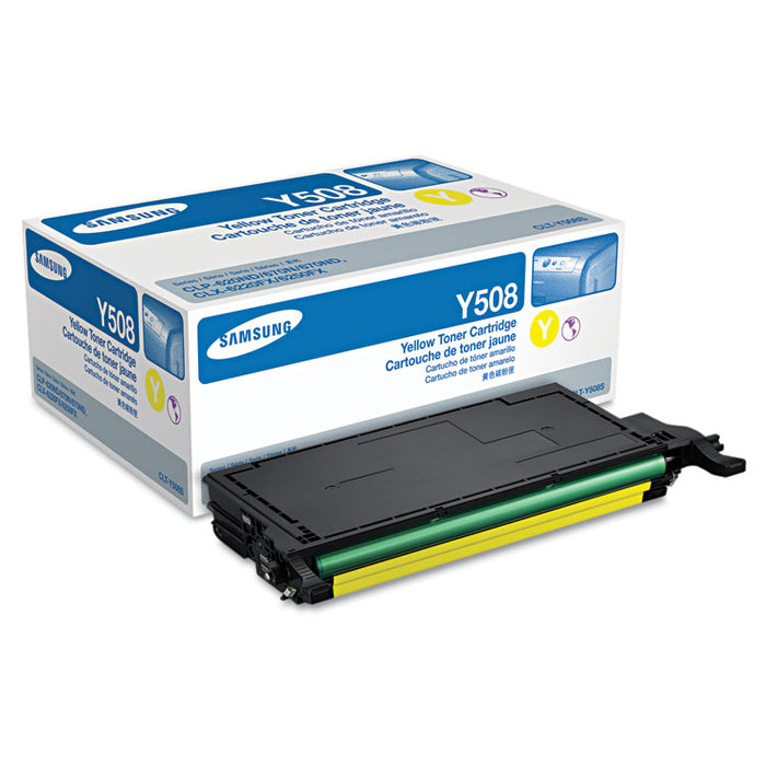 SU544A (CLT-Y508S) Toner, 2,000 Page-Yield, Yellow