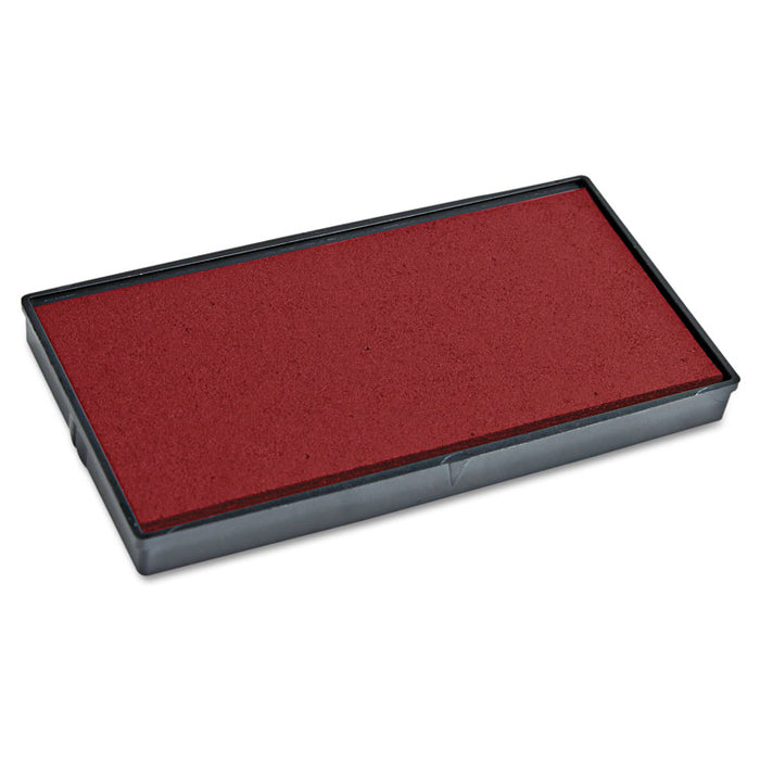 Replacement Ink Pad for 2000PLUS 1SI15P, 3" x 0.25", Red