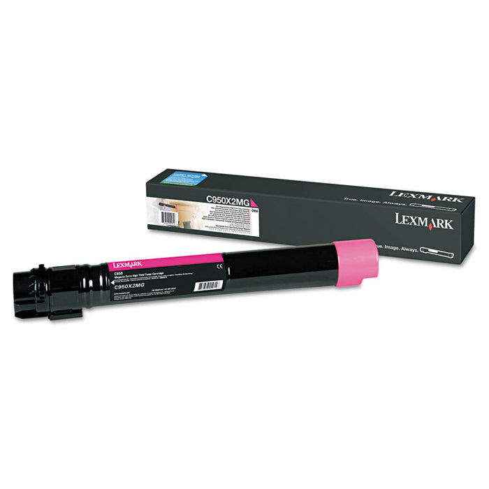 C950X2MG Extra High-Yield Toner, 22000 Page-Yield, Magenta