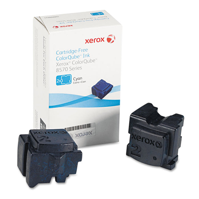 108R00926 Solid Ink Stick, 4,400 Page-Yield, Cyan, 2/Box