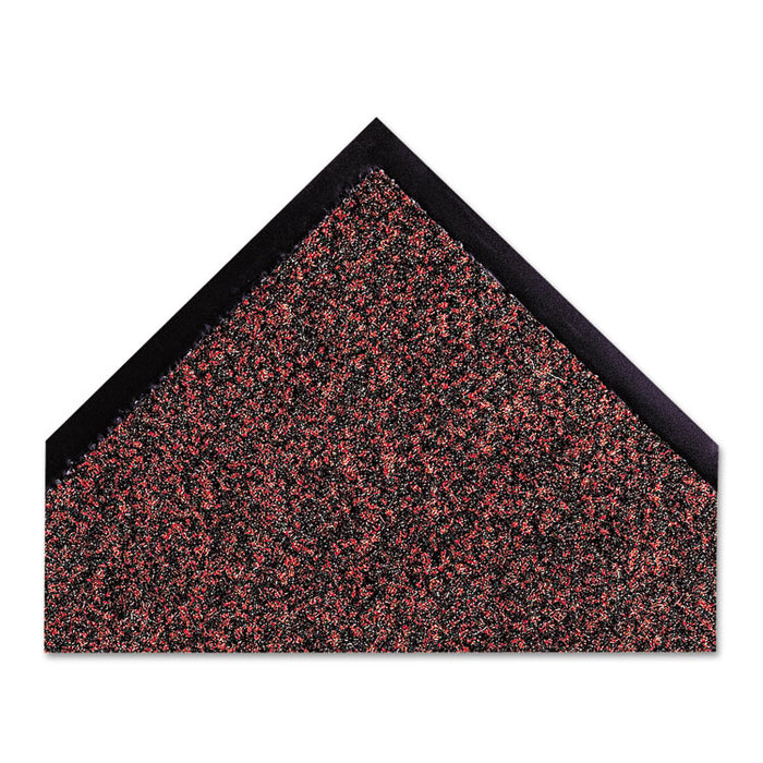 Dust-Star Microfiber Wiper Mat, 48 x 72, Red