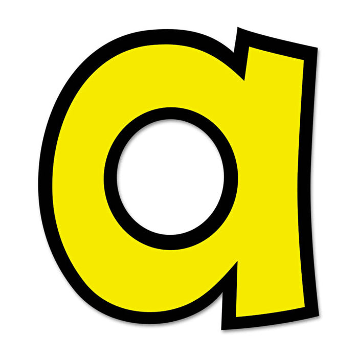 Ready Letters Playful Combo Set, Yellow, 4"h, 216/Set