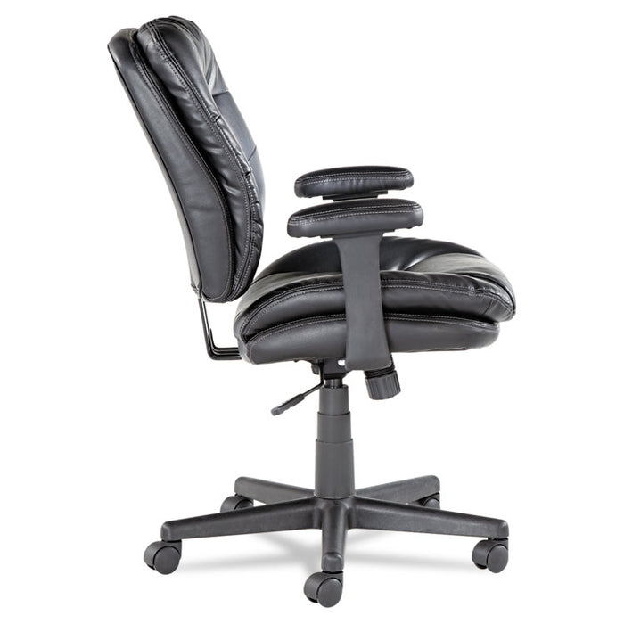 Executive Swivel/Tilt Chair, Supports up to 250 lbs., Black Seat/Black Back, Black Base