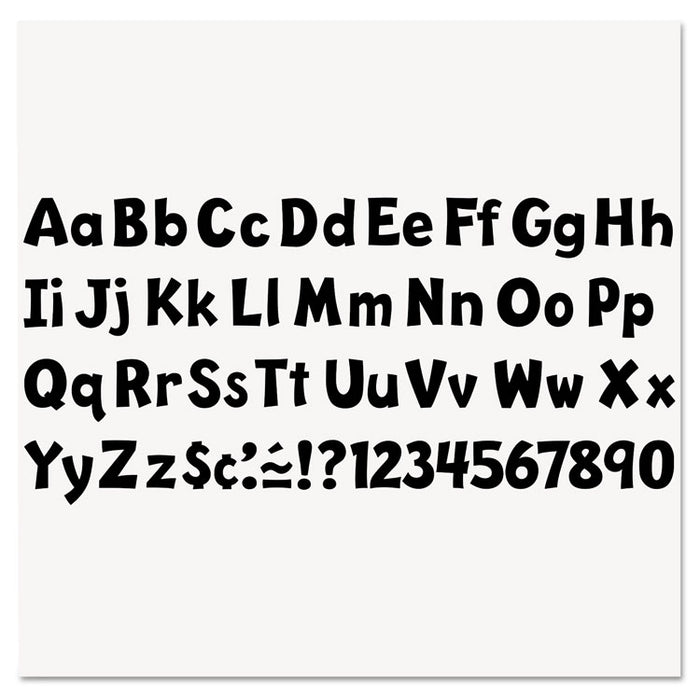 Ready Letters Playful Combo Set, Black, 4"h, 216/Set