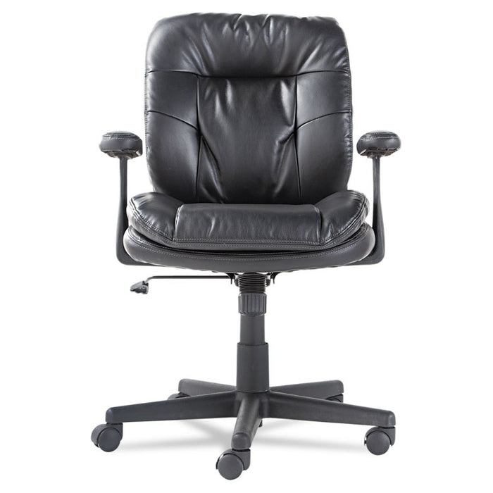 Executive Swivel/Tilt Chair, Supports up to 250 lbs., Black Seat/Black Back, Black Base