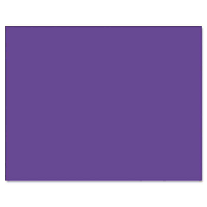 Four-Ply Railroad Board, 22 x 28, Purple, 25/Carton