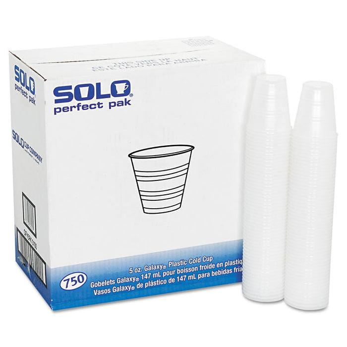 Conex Galaxy Polystyrene Plastic Cold Cups, 5oz, 750/Carton
