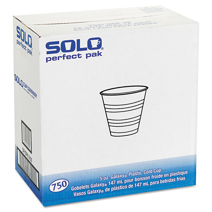 Conex Galaxy Polystyrene Plastic Cold Cups, 5oz, 750/Carton