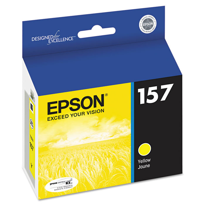 T157420 (157) UltraChrome K3 Ink, Yellow