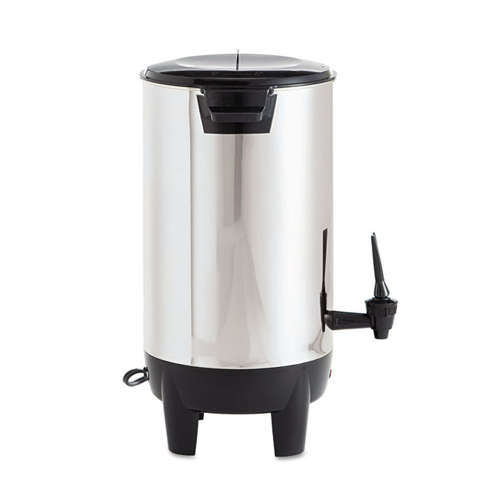 30-Cup Percolating Urn, Stainless Steel