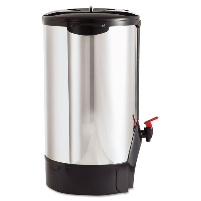 100-Cup Percolating Urn, Stainless Steel