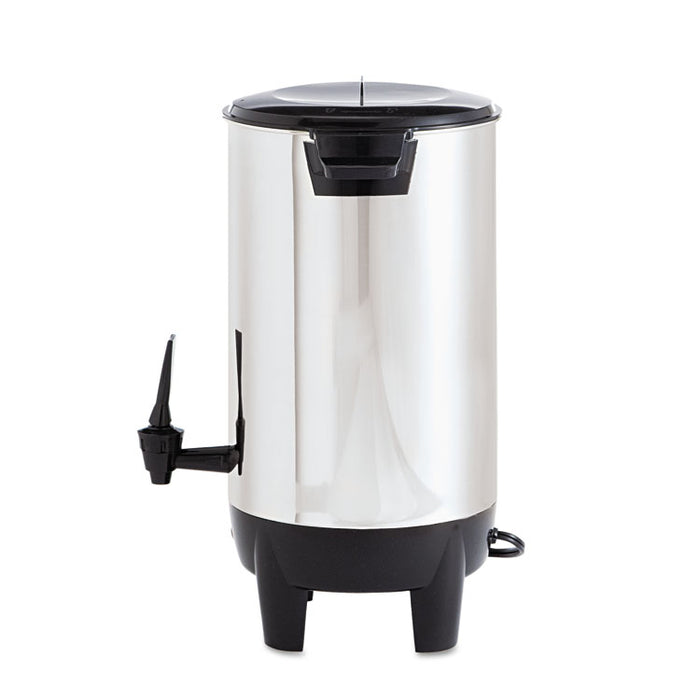 30-Cup Percolating Urn, Stainless Steel