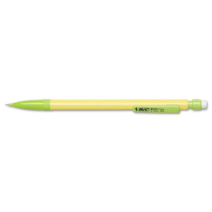 Xtra Smooth Mechanical Pencil, 0.7 mm, HB (#2.5), Black Lead, Assorted Barrel Colors, Dozen