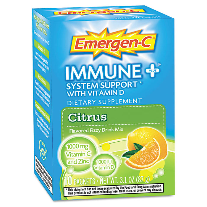 Immune+ Formula, .3oz, Citrus, 10/Pack