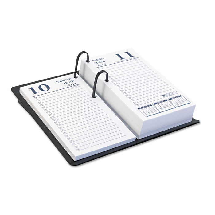 Recycled Plastic #17 Calendar Holder, 3-1/2 x 6-1/2, Black