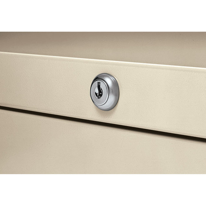 210 Series Vertical File, 5 Legal-Size File Drawers, Putty, 18.25" x 28.5" x 60"