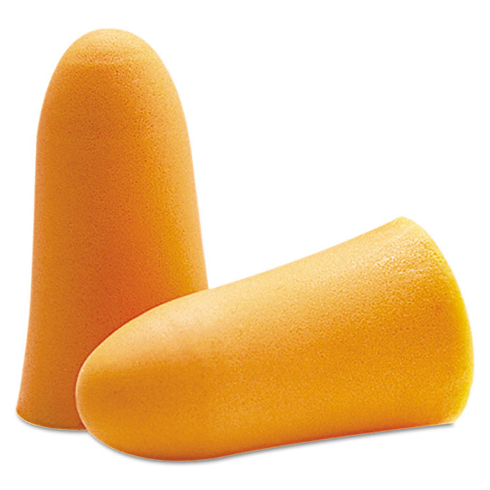 Softies Single-Use Earplugs, Cordless, 33NRR, Orange, 200 Pairs