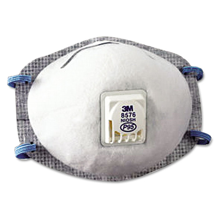 N95 Particulate Respirator, Half Facepiece, Oil Resistant, Fixed Strap