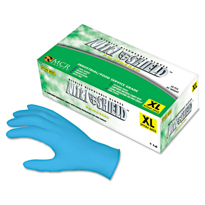 Single-Use Nitrile Gloves, Large
