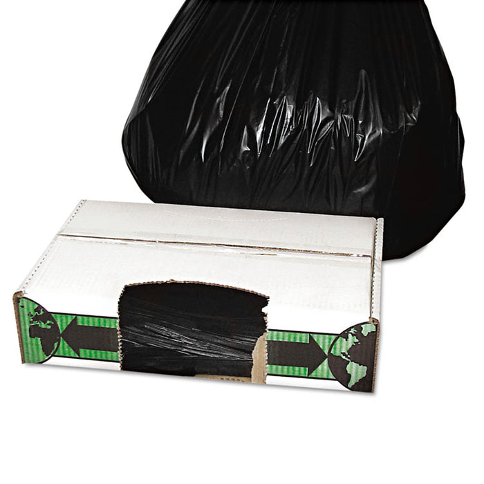 Low Density Economy Ecosac, 33 gal, 1.16 mil, 33" x 39", Black, 150/Carton