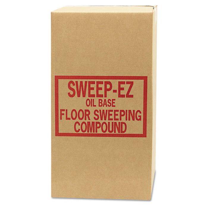 Oil-Based Sweeping Compound, Grit-Free, 50lbs, Box