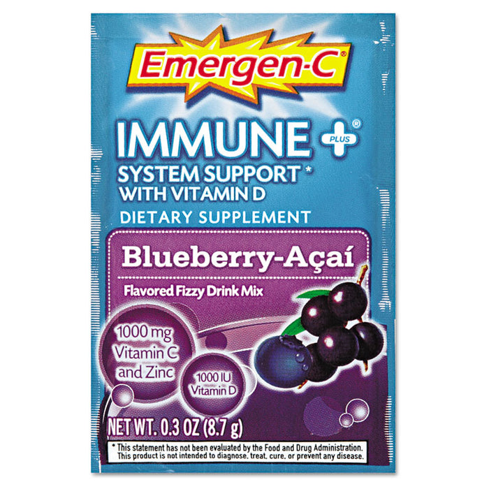 Immune+ Formula, .3oz, Blueberry Acai, 30/Pack