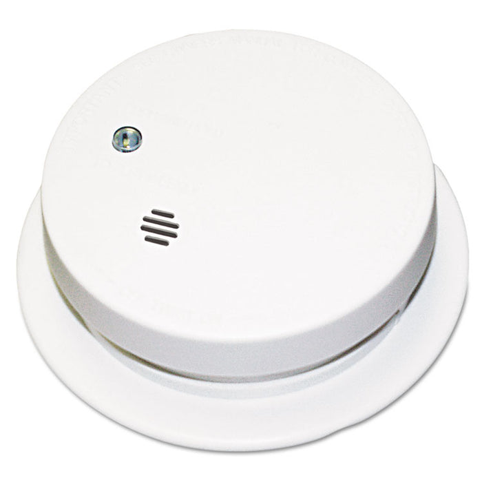 Battery-Operated Smoke Alarm Unit, 9V, 85db Alarm, 3 7/8" dia